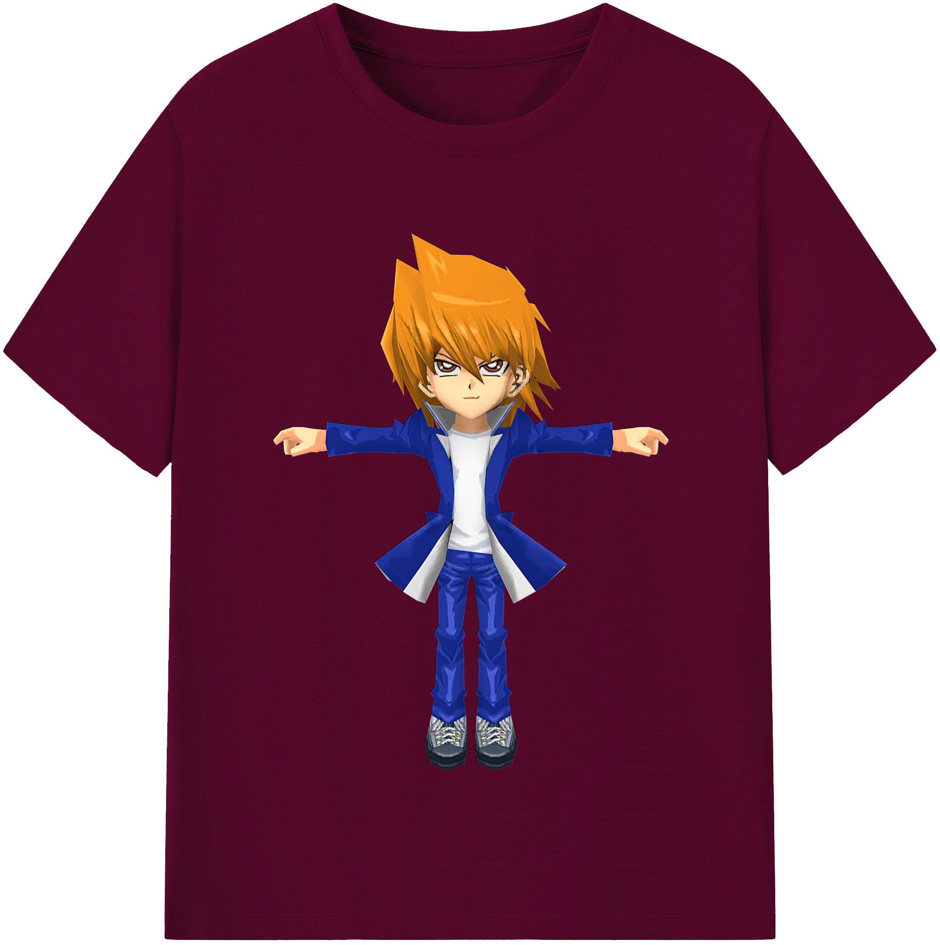 （画像用） 遊☆戯☆王 Yu-Gi-Oh! レディースカジュアルプリントTシャツ（綿100％）